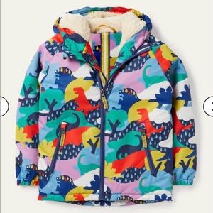 NWT Mini Boden Cosy Sherpa-Lined Anorak